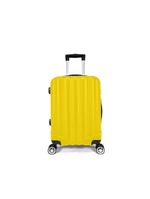 Mala De Bordo Abs 4 Rodas Action Fortt Amarela MAB02-AM