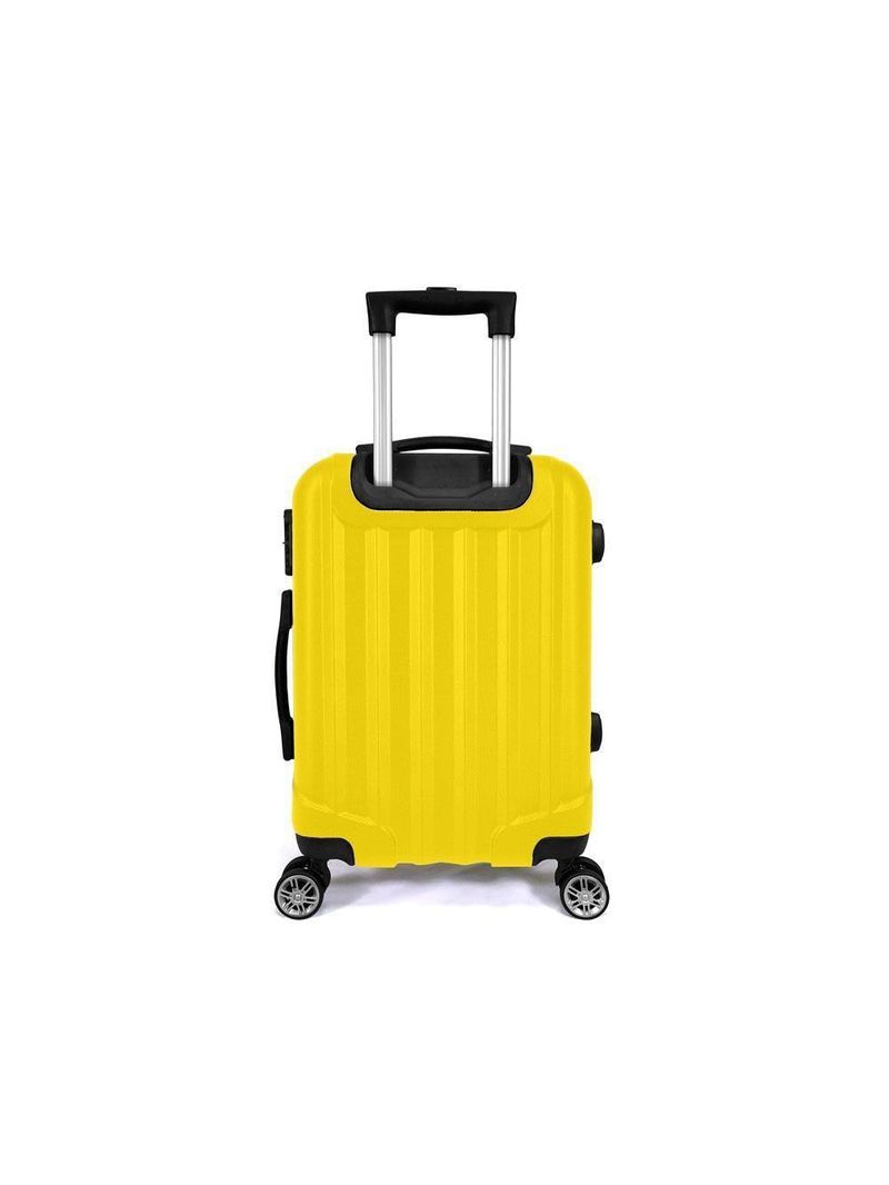 Mala De Bordo Abs 4 Rodas Action Fortt Amarela MAB02-AM