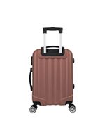 Mala De Bordo ABS 4 Rodas Action Fortt Rose MAB02-RE