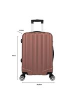 Mala De Bordo ABS 4 Rodas Action Fortt Rose MAB02-RE