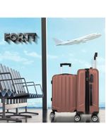 Mala De Bordo ABS 4 Rodas Action Fortt Rose MAB02-RE