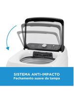 Lavadora De Roupas Automática Midea 13kg MA512W130A-WKBR Reuso De Água Branco 110V