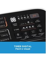 Lavadora De Roupas Automática Midea 13kg MA512W130A-WKBR Reuso De Água Branco 110V