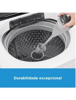 Lavadora De Roupas Automática Midea 13kg MA512W130A-WKBR Reuso De Água Branco 110V