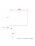 Espelheira Para Banheiro 59,6cm Multimóveis Cr10113 Cinza