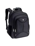 Mochila Executiva Preta Multifuncional Reforçada