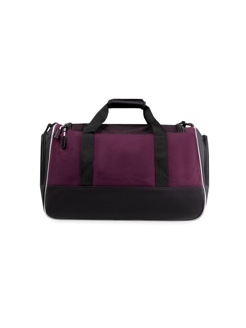 Bolsa de viagem grande juvenil  two tone vinho