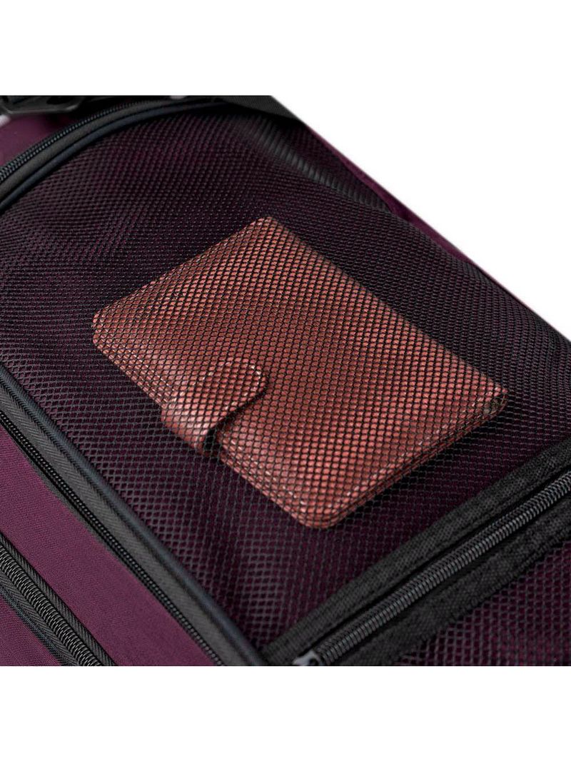 Bolsa de viagem grande juvenil  two tone vinho