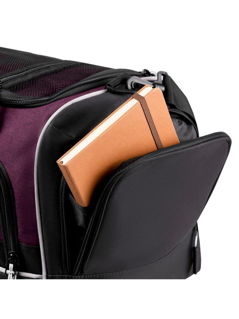 Bolsa de viagem grande juvenil  two tone vinho