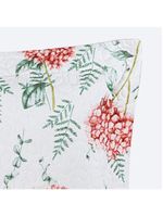 Kit cobre leito colcha maris queen estampado dupla face percalle 200 fios 3 peças hortênsia salmão