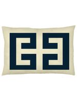 Kit cobre leito colcha mistral queen microfibra dupla face 7 peças - azul marinho