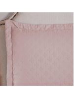 Kit cobre leito colcha atualle solteiro dupla face microfibra 2 peças - rosê