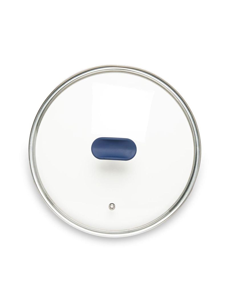 Tampa de vidro ichef polishop - shark series - 24cm - azul