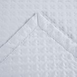 Kit cobre leito colcha atualle king dupla face microfibra 3 peças - branco