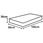 Jogo de cama quality solteiro estampado malha algodão 3 peças - rosê