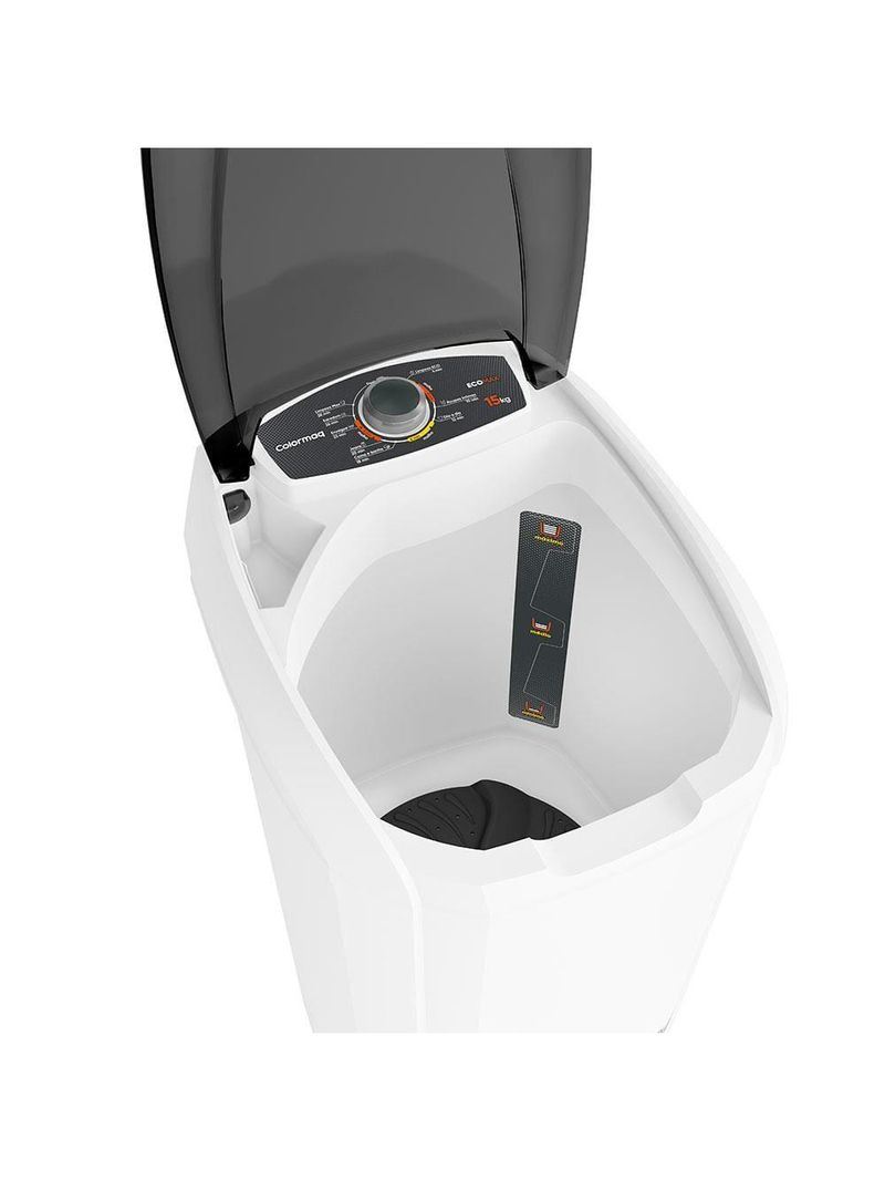 Tanquinho de Roupas Semiautomática Colormaq LCS15 – Branco | 15 kg | 8 Programas de Lavagem