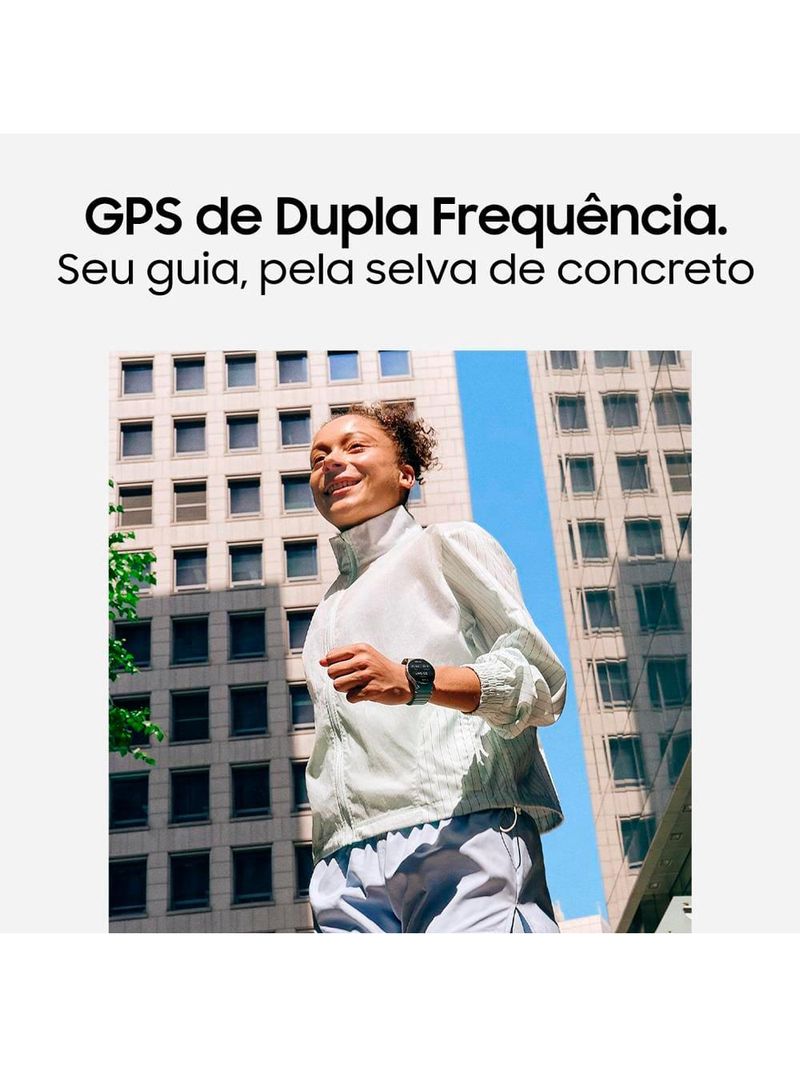 Smartwatch Samsung Galaxy Watch7 BT 40mm – Verde | Tela Super AMOLED 131" | Bluetooth | Wi-Fi | GPS | NFC | Wear OS