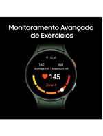 Smartwatch Samsung Galaxy Watch7 BT 40mm – Verde | Tela Super AMOLED 131" | Bluetooth | Wi-Fi | GPS | NFC | Wear OS