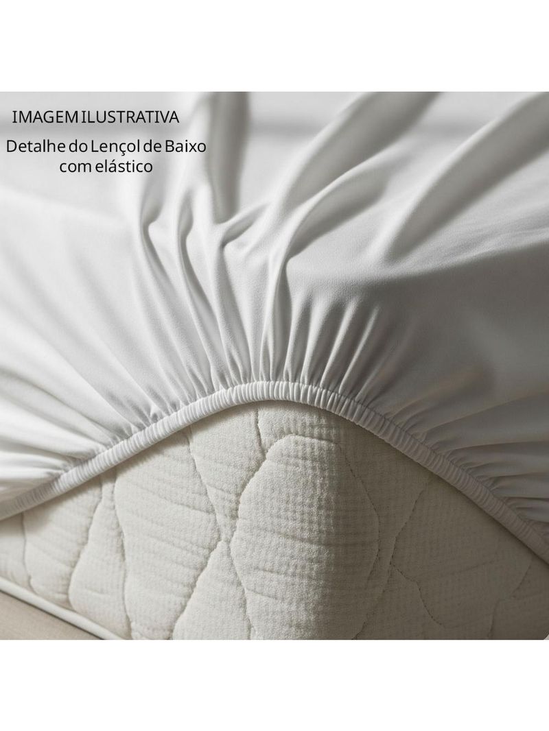 Jogo de cama lençol lutti solteiro infantil 200 fios estampado 2 peças trator caminhão branco