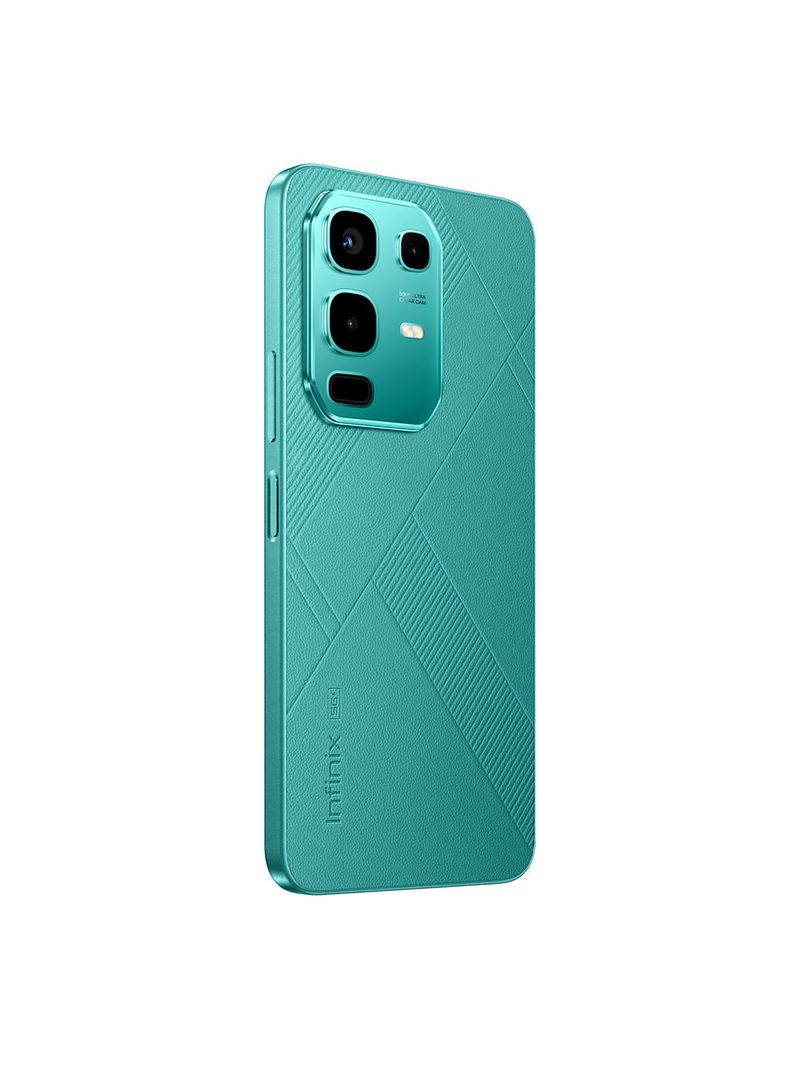 Smartphone Infinix Note 50X IA 5G 256GB 8GB RAM 667" Câmera 50MP NFC Bateria 5200mAh Resistência Padrão Militar + IP64