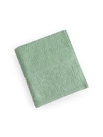 Jogo de banho blume toalhas macias 100% algodão fio penteado 5 peças verde e bege