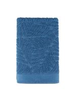 Jogo de banho native toalhas macias costela de adão 100% algodão fio penteado 5 peças azul e pitáia