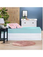 Jogo de cama lençol lutti solteiro infantil 200 fios estampado 2 peças raposa foxy rosa