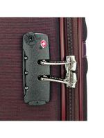 Mala de bordo lansay córdoba plus burgundy rodas 360º