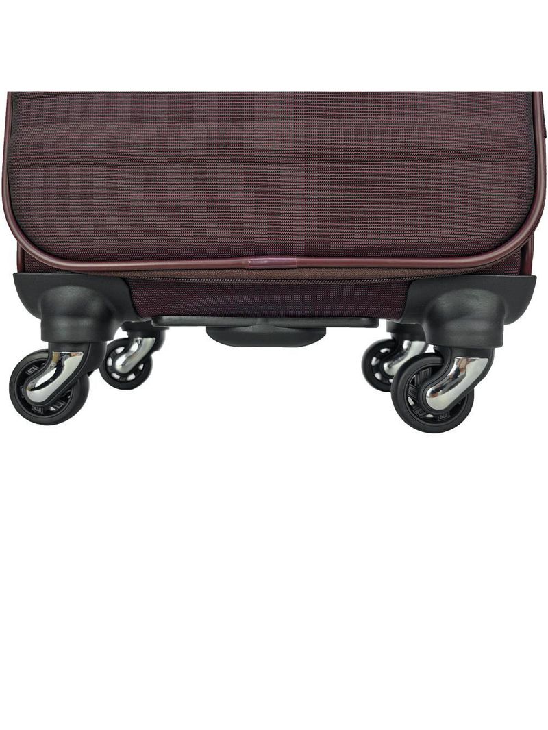 Mala de bordo lansay córdoba plus burgundy rodas 360º