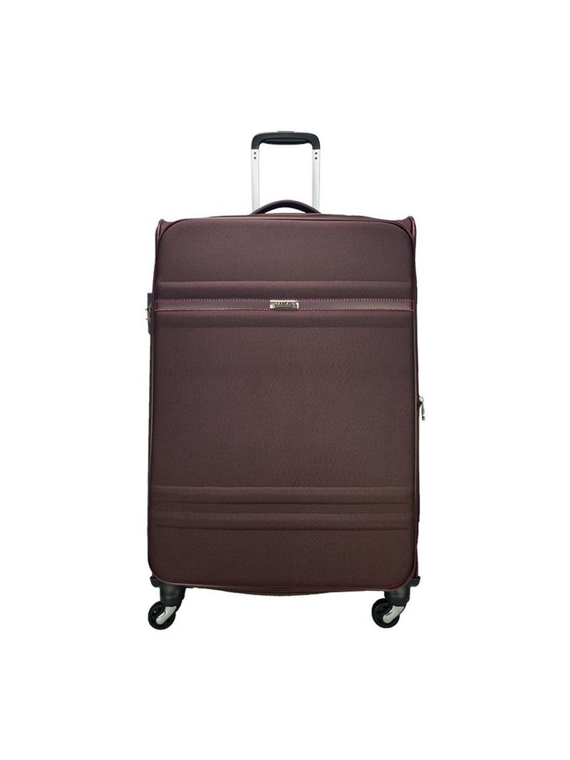 Mala de viagem lansay córdoba plus grande burgundy rodas 360º