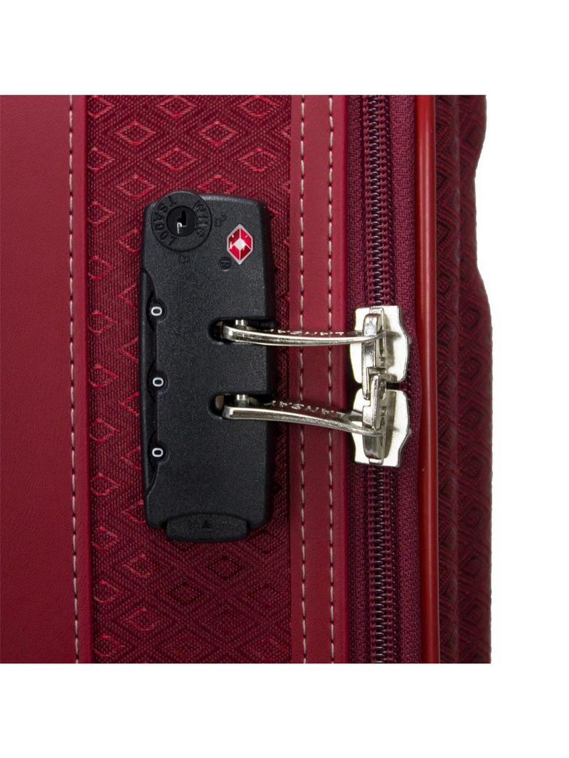 Mala de viagem lansay denver 23kg vinho tsa e rodas 360º