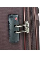 Mala de viagem lansay córdoba plus grande burgundy rodas 360º