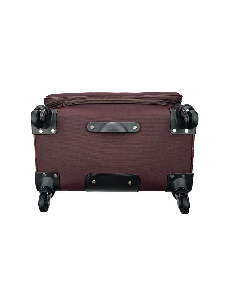 Mala de viagem lansay córdoba plus grande burgundy rodas 360º