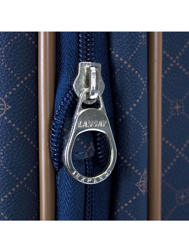 Mala de viagem lansay grande munique cobalto giro 360º