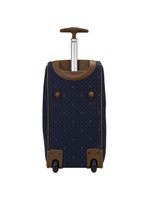 Sacola de viagem com rodas lansay munique cobalto