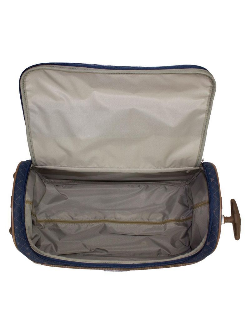 Sacola de viagem com rodas lansay munique cobalto