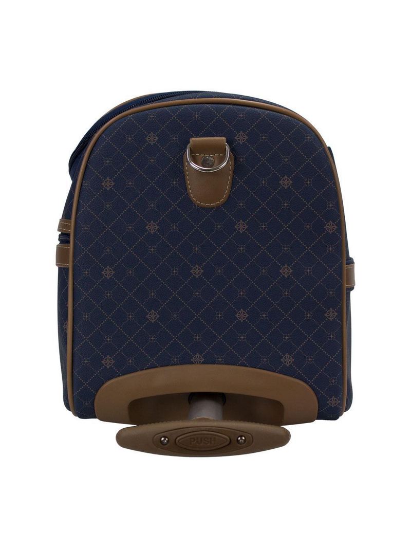 Sacola de viagem com rodas lansay munique cobalto