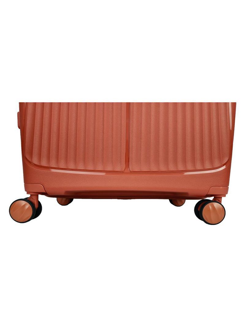 Mala grande coral expansível linha premium rodas 360°