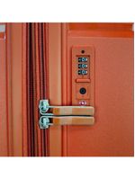 Mala grande coral expansível linha premium rodas 360°