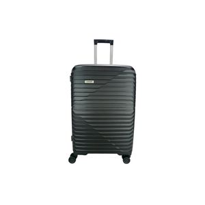 Mala média 23kg lansay preto expansível linha orium rodas 360° tsa