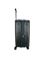 Mala média 23kg lansay preto expansível linha orium rodas 360° tsa