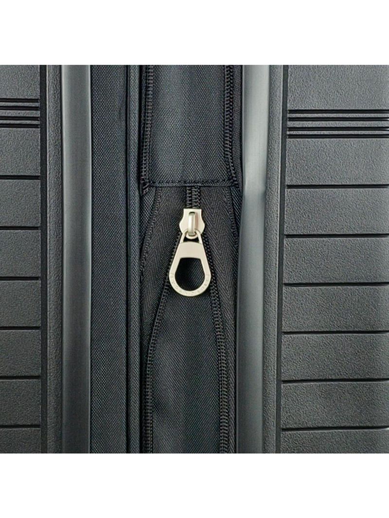 Mala média 23kg lansay preto expansível linha orium rodas 360° tsa