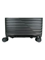 Mala média 23kg lansay preto expansível linha orium rodas 360° tsa