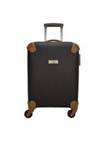 Mala de bordo dijon class chocolate 55cm rodas 360º