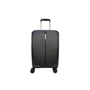 Mala de bordo preto expansível linha premium rodas 360°