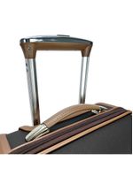 Mala de bordo dijon class chocolate 55cm rodas 360º