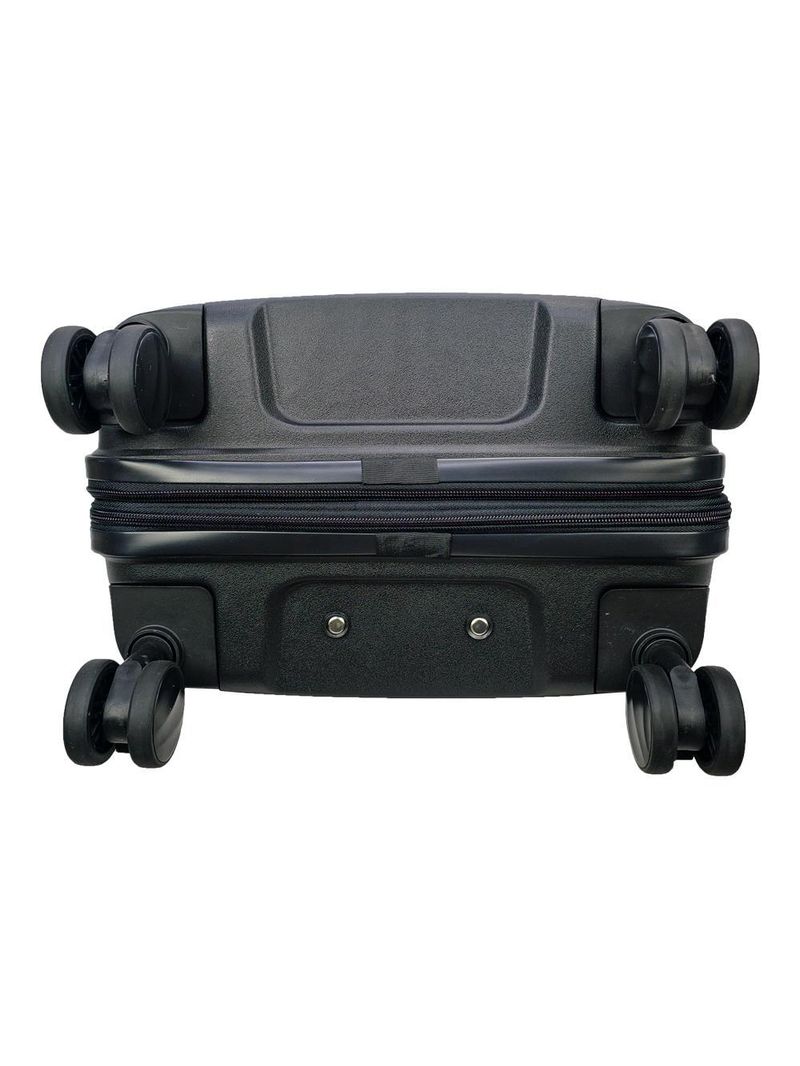 Mala de bordo preto expansível linha premium rodas 360°