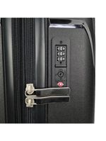 Mala de bordo preto expansível linha premium rodas 360°