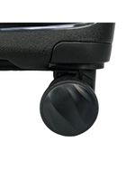 Mala de bordo preto expansível linha premium rodas 360°