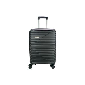 Mala de bordo lansay preto expansível linha orium rodas 360° e tsa